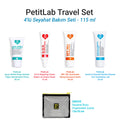 PetitLab Travel Set 4'lü Seyahat Bakım Seti *Organizatör Çanta Hediyeli