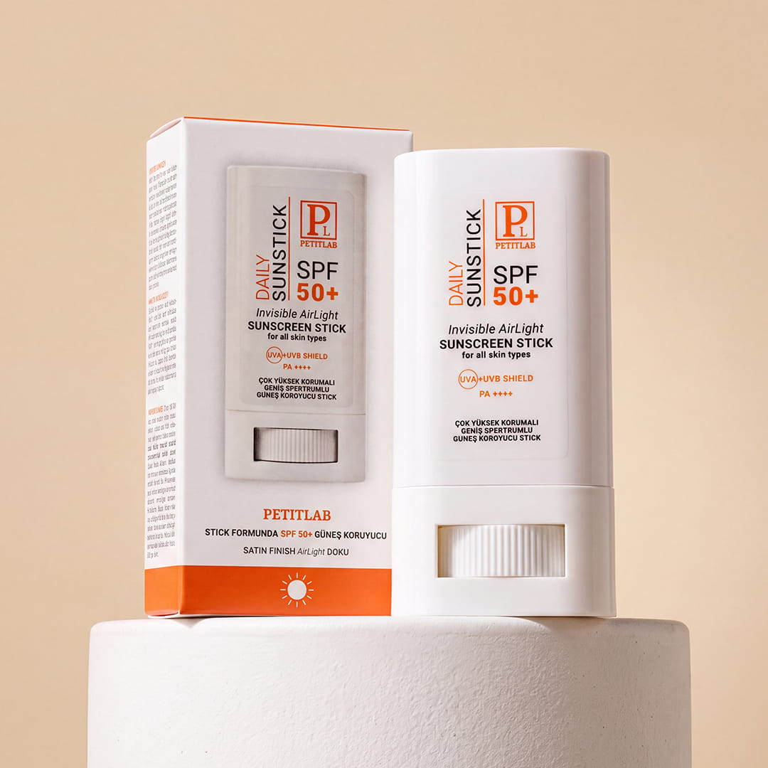 PetitLab Invisible AirLight güneş koruyucu stick SPF 50+ ön görsel