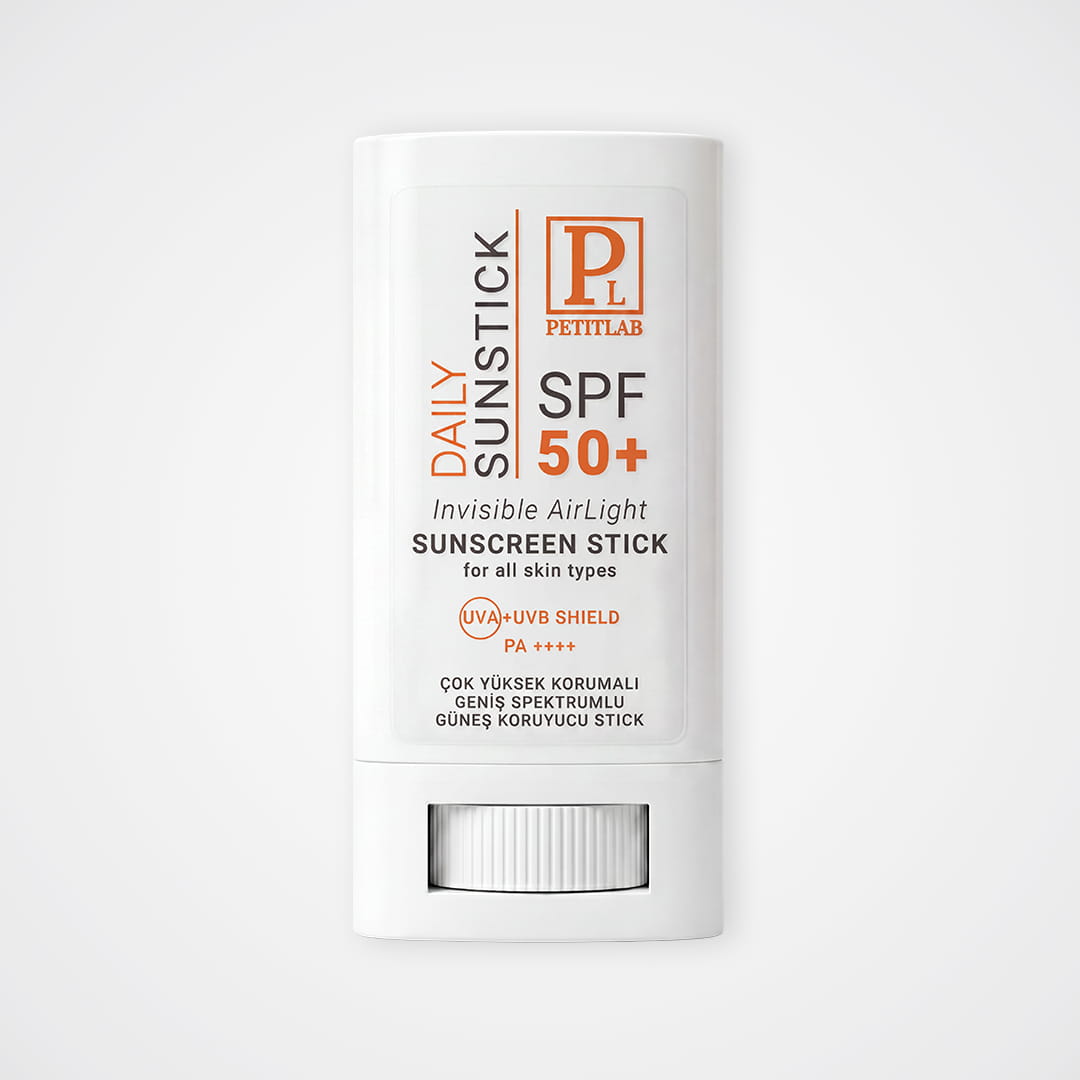 PetitLab Invisible AirLight sunstick SPF 50+ görünmez formül