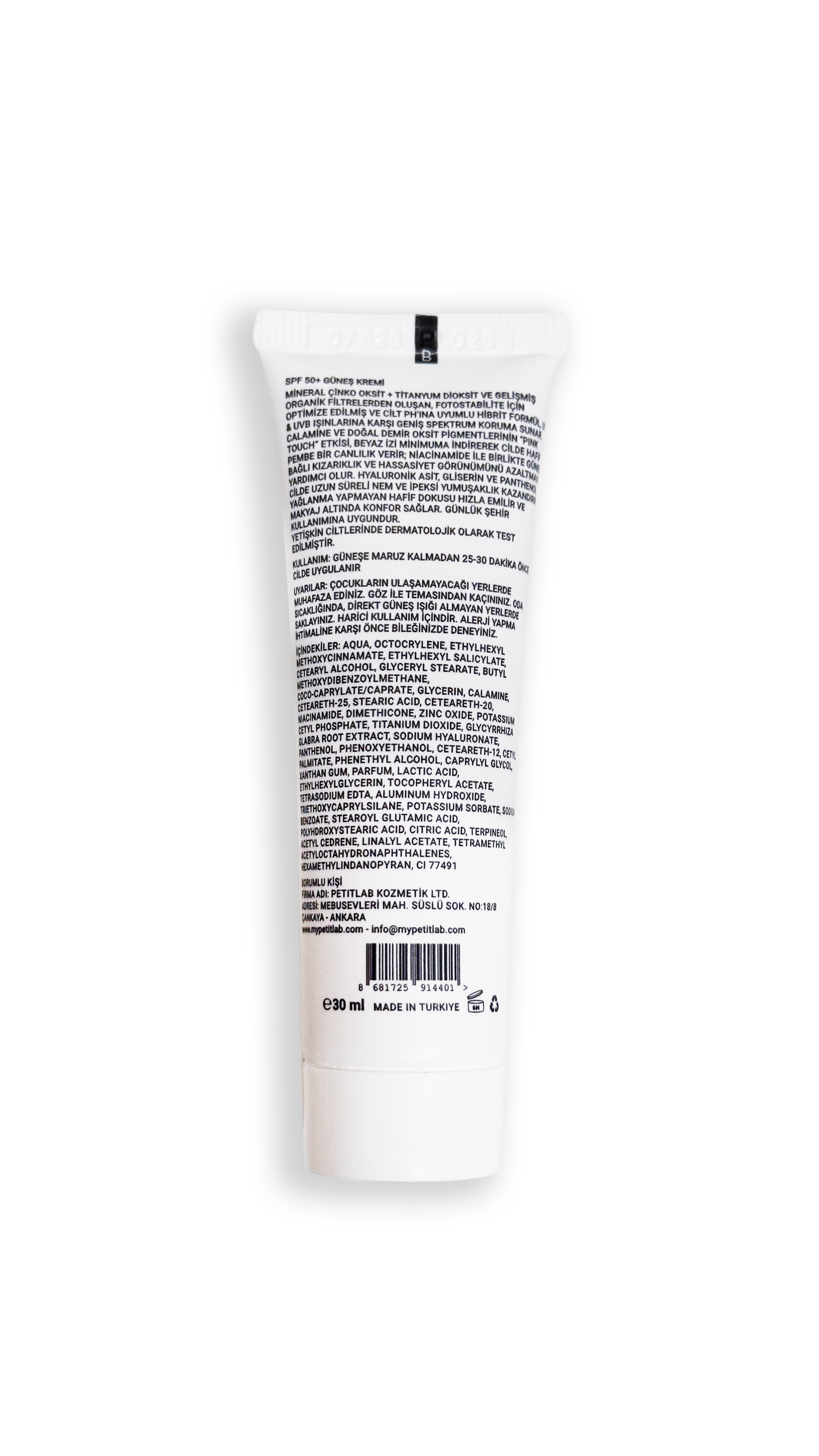 PetitLab Güneş Kremi SPF50+ 30 ml