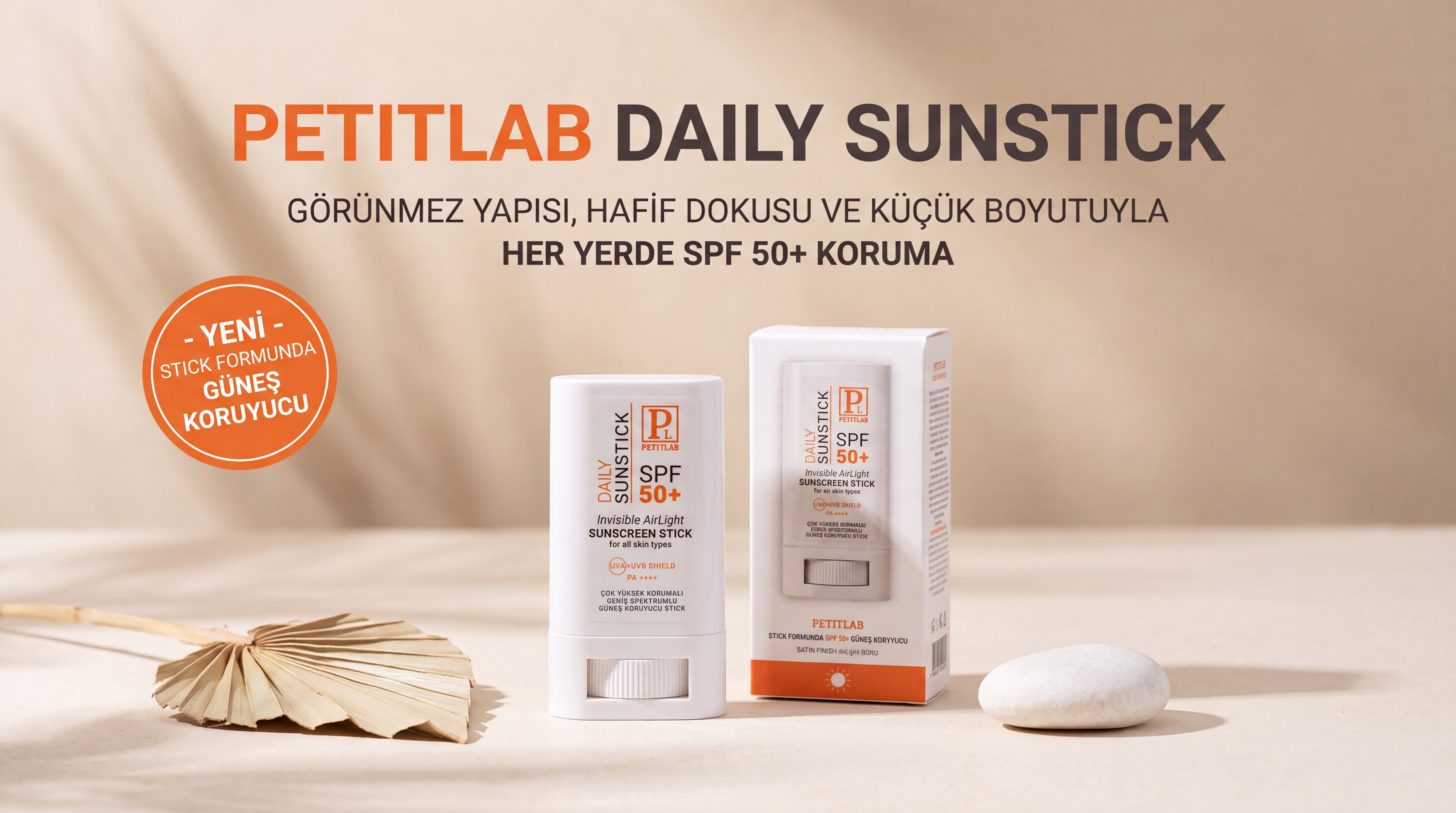 PetitLab Invisible AirLight Sunstick SPF 50+